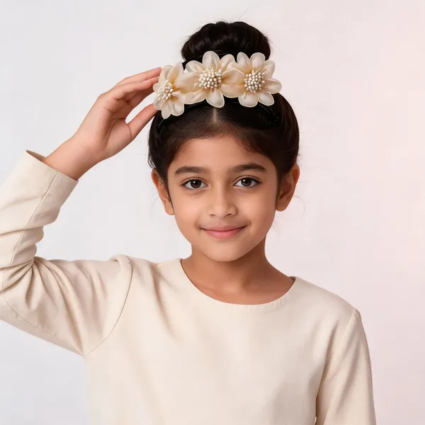 Floral_Bun_Curler_Stick_Organza_Flower_Hair_Styling_Stick_Beige