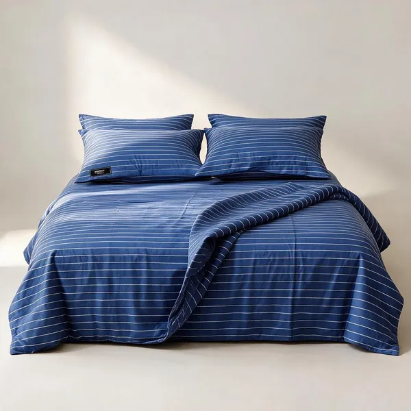 Navy_Blue_Fine_Cotton_King_Size_Bedlinen_For_Home_&_Decor