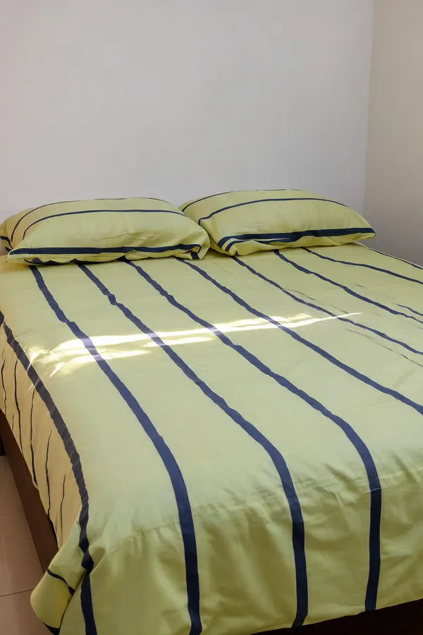 Green_&_Black_Fine_Cotton_King_Size_Bedlinen_For_Home_&_Decor