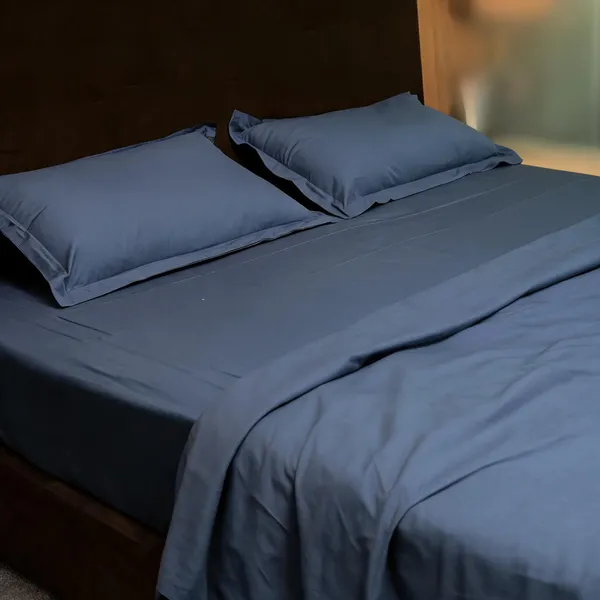 Navy_Fine_Cotton_King_Size_Bedlinen_For_Home_&_Decor