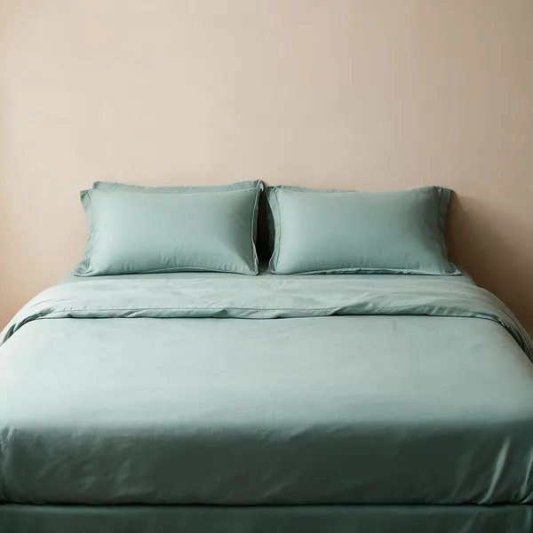Mint_Green_Fine_Cotton_King_Size_Bedlinen_For_Home_&_Decor