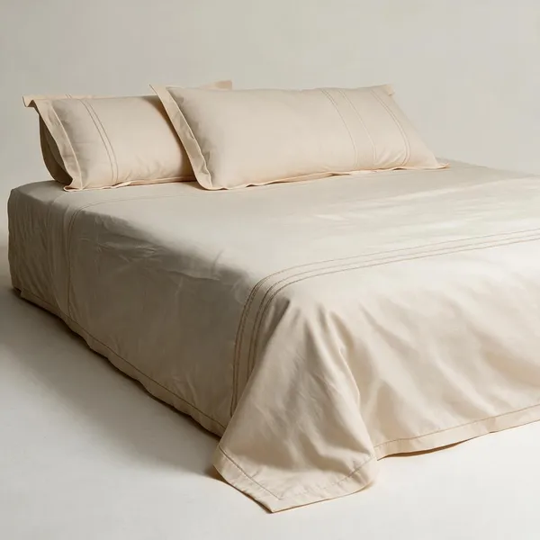Peach_Fine_Cotton_King_Size_Bedlinen_For_Home_&_Decor