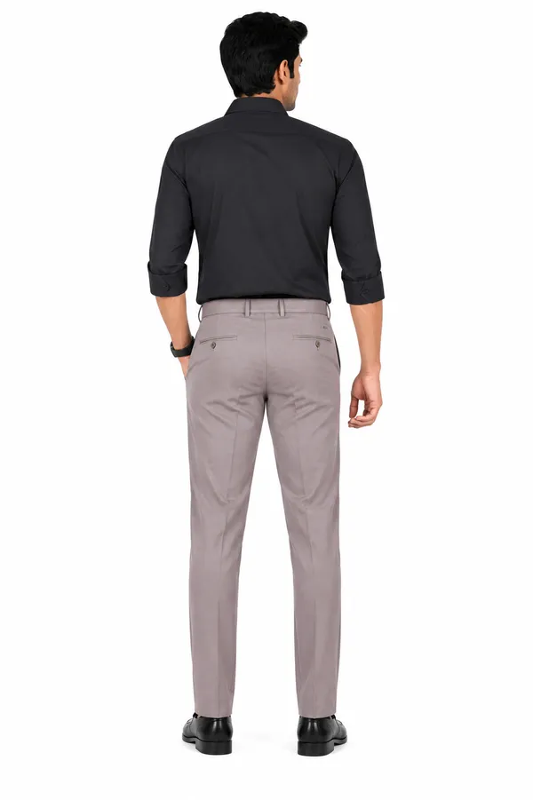 The_DS_Men's_Cotton_Touch_Regular_Fit_Casual_Trouser_|_Solid_Mid_Rise_Casual_Wear_Pant_|_Dust_Grey