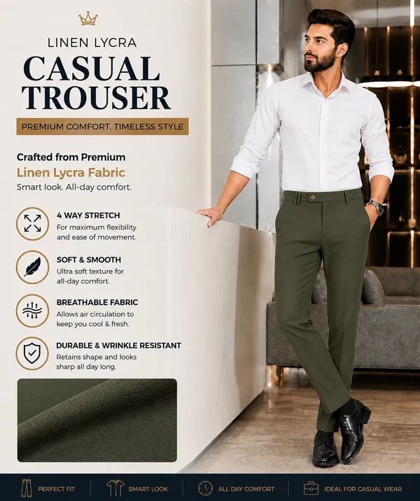 The_DS_Men's_Linen_Lycra_Regular_Fit_Casual_Trousers_|_Solid_|_Mid