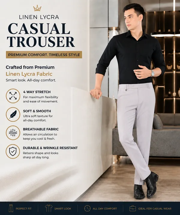 The_DS_Men's_Linen_Lycra_Regular_Fit_Casual_Trousers_|_Solid_|_Mid
