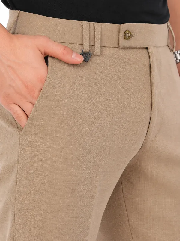The_DS_Men's_Linen_Lycra_Regular_Fit_Casual_Trousers_|_Solid_|_Mid