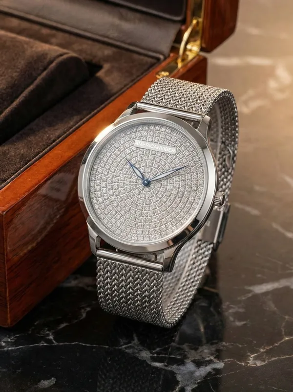 Silver_Mesh_Strap_Luxury_Watch