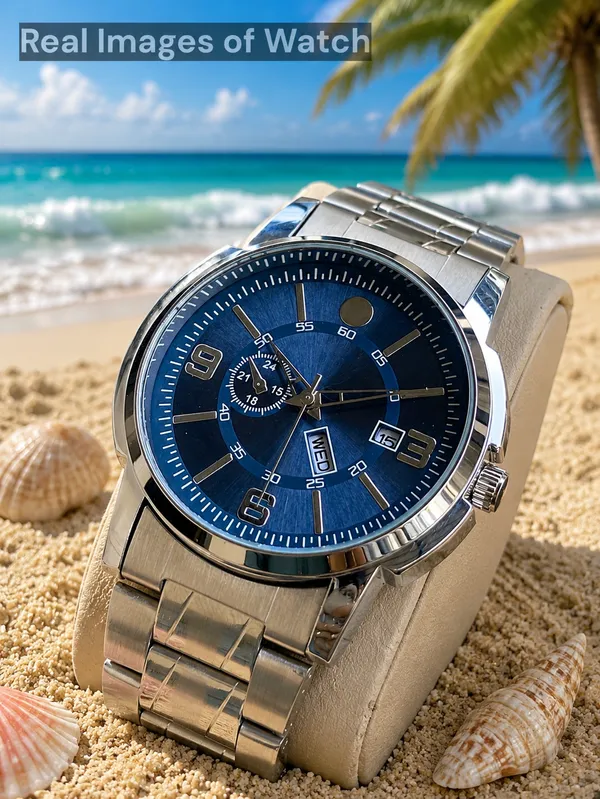Silver_Stainless_Steel_Chronograph_Watch_For_Men