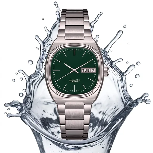 Silver_Green_Dial_Day_Date_Quartz_Watch