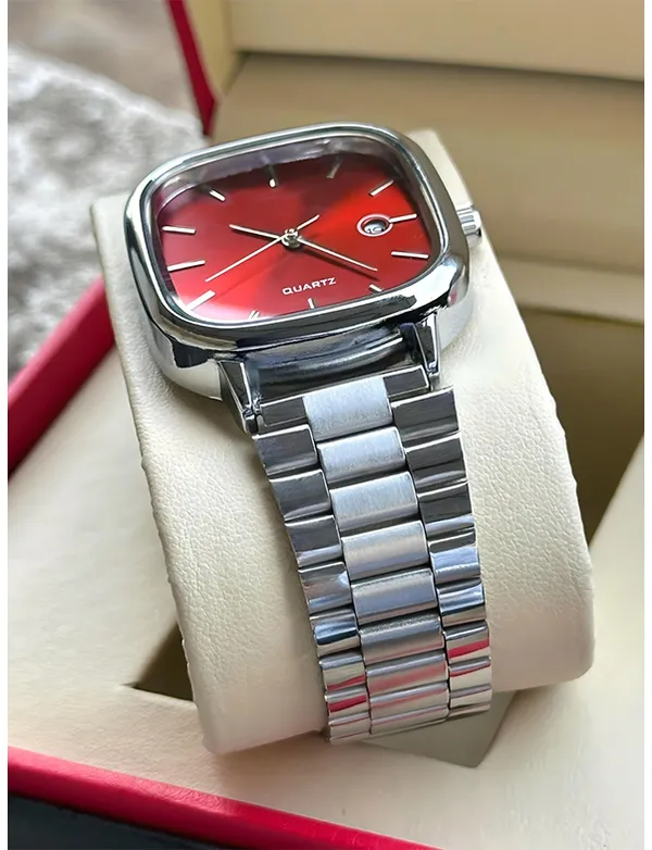 Red_Metal_Bracelet_Quartz_Watch
