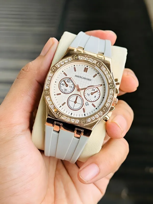 White_Silicone_Chronograph_Watch_for_Men