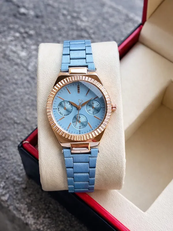 Blue_Metal_Link_Watch_for_Women