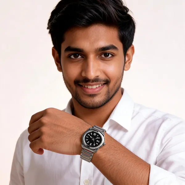 Silver_Metal_Analog_Wrist_Watch_For_Men