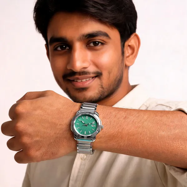 Silver_Metal_Analog_Watch_For_Men