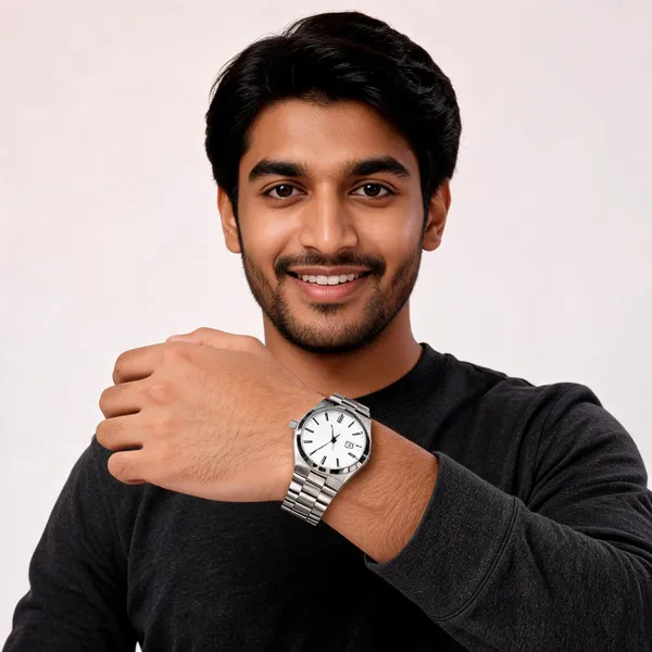 Silver_Metal_Analog_Watch_For_Men
