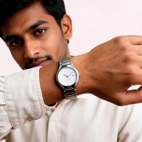 Silver_Stainless_Steel_White_Dial_Metal_Bracelet_Analog_Watch_For_Men