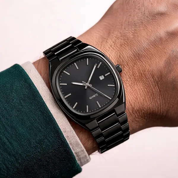 Black_Stainless_Steel_Black_Dial_Metal_Bracelet_Analog_Watch_For_Men