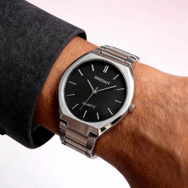 Silver_Stainless_Steel_Black_Dial_Analog_Watch_For_Men