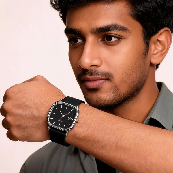 Black_Silicone_Rounded_Square_Dial_Quartz_Analog_Watch_For_Men