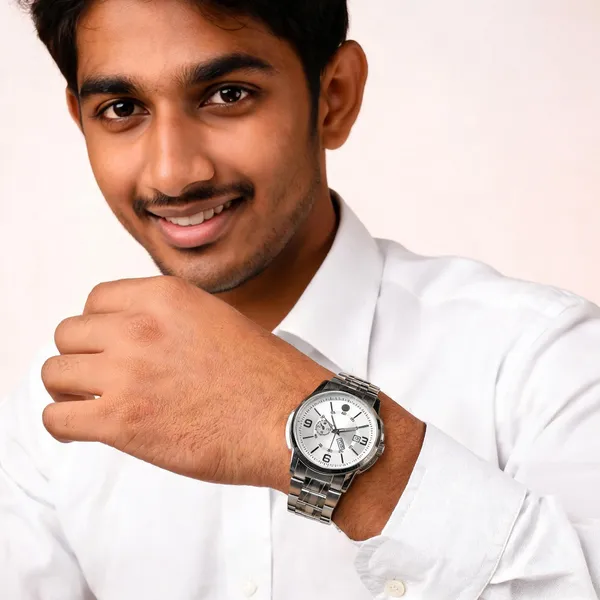 Silver_Stainless_Steel_White_Dial_Analog_Watch_For_Men