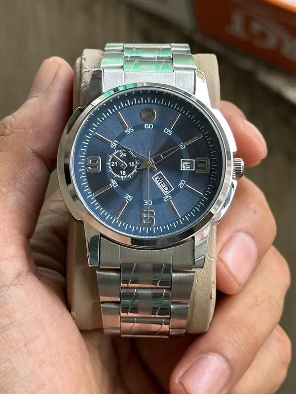 Silver_Stainless_Steel_Chronograph_Watch_For_Men