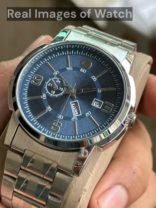Silver_Stainless_Steel_Chronograph_Watch_For_Men