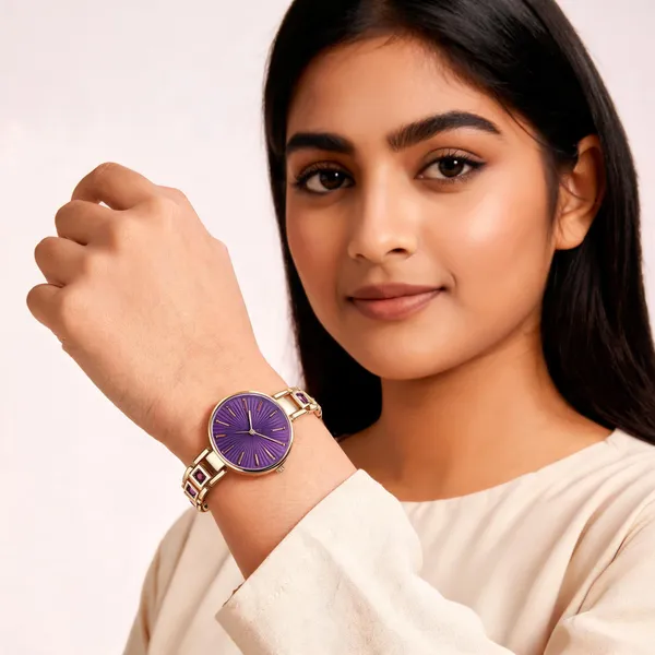 Gold_Stainless_Steel_Purple_Dial_Analog_Watch_For_Women