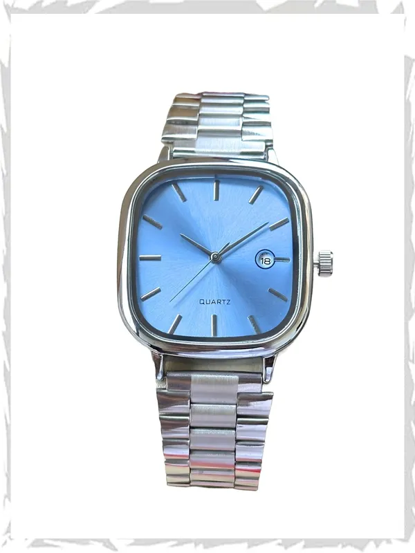 Silver_Metal_Square_Dial_Watch_For_Adults