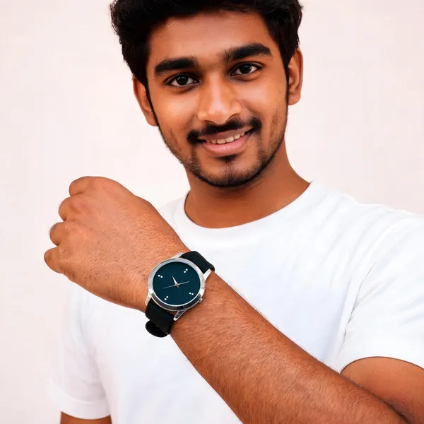 Black_Silicone_Strap_Blue_Dial_Analog_Watch_For_Men