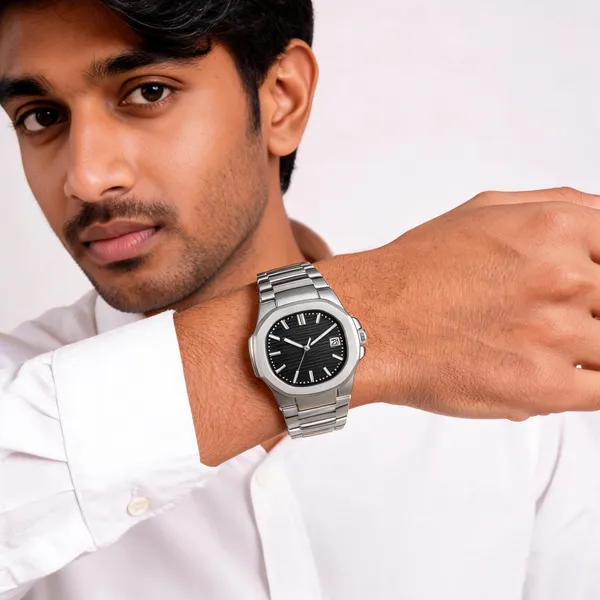 Silver_Stainless_Steel_Black_Dial_Analog_Watch_For_Men