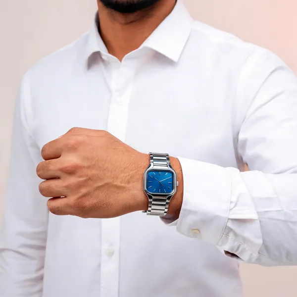 Silver_Blue_Stainless_Steel_Square_Dial_Analog_Watch_For_Men