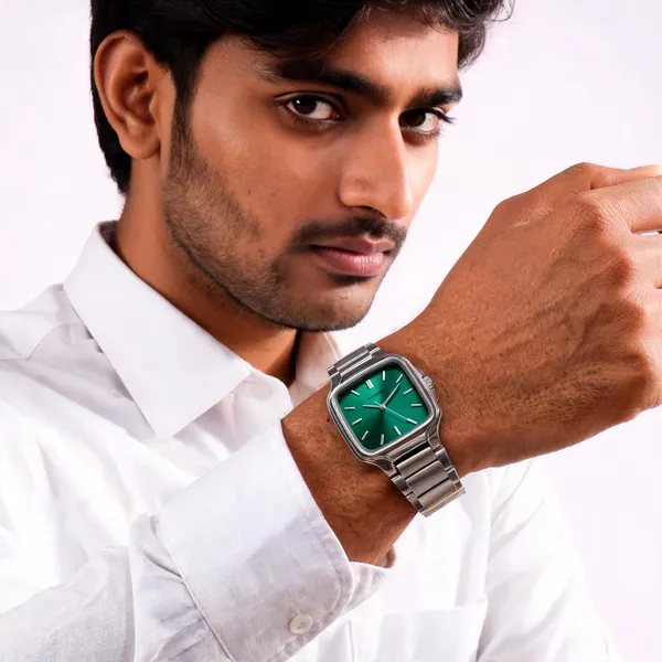 Silver_Stainless_Steel_Green_Dial_Analog_Watch_For_Men