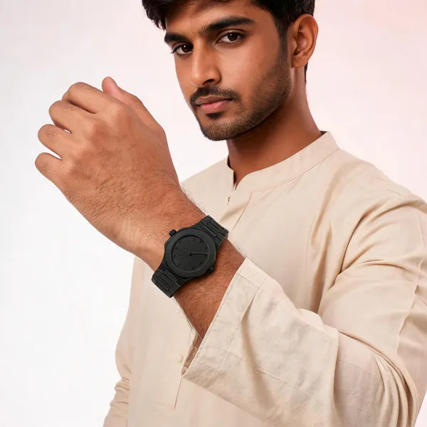 Black_Stainless_Steel_Linked_Bracelet_Analog_Watch_For_Men