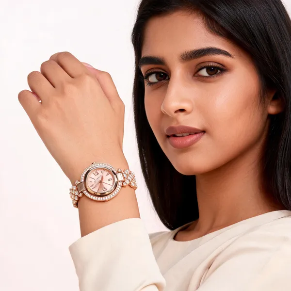 Rose_Gold_Stainless_Steel_Link_Bracelet_Analog_Watch_For_Women