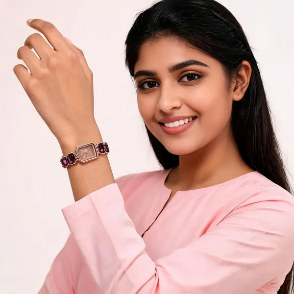 Rose_Gold_Stainless_Steel_Rectangular_Bracelet_Analog_Watch_For_Women