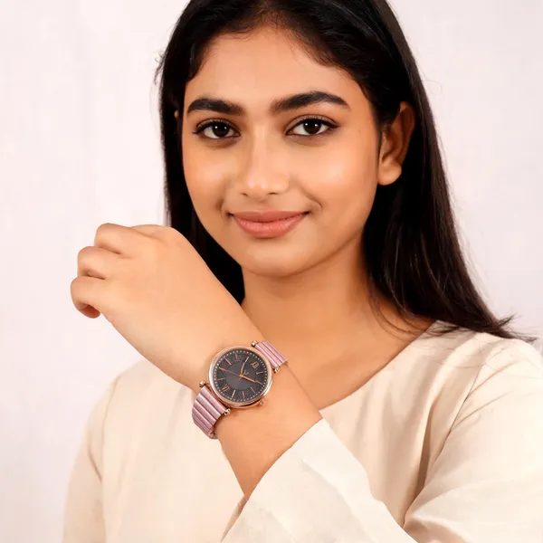 Pink_Stainless_Steel_Metal_Link_Analog_Watch_For_Women