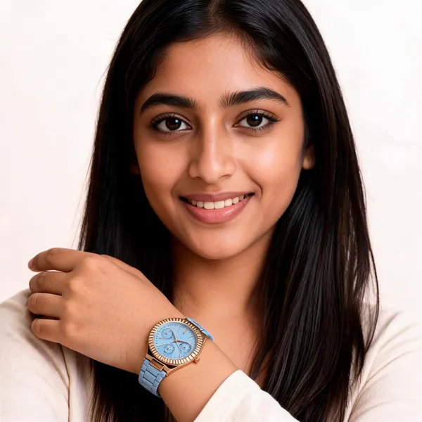 Blue_Stainless_Steel_Link_Bracelet_Analog_Watch_For_Adults