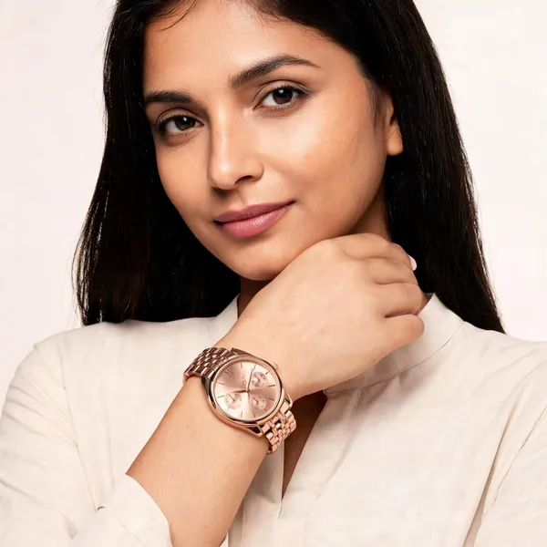 Rose_Gold_Stainless_Steel_Multi-Link_Bracelet_Analog_Watch_For_Women