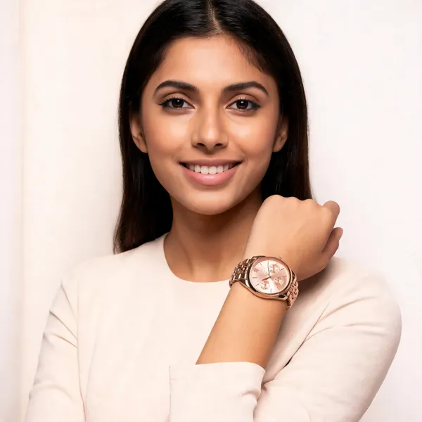 Rose_Gold_Stainless_Steel_Multi-Link_Bracelet_Analog_Watch_For_Women