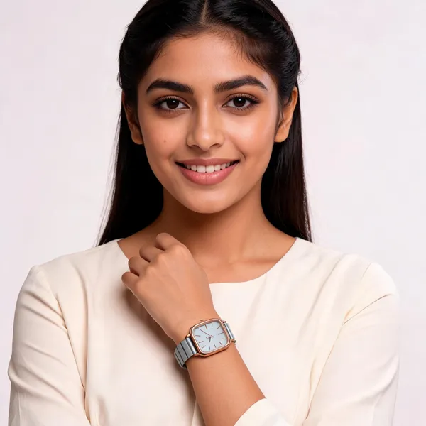 Rose_Gold_Stainless_Steel_Link_Bracelet_Square_Dial_Watch_For_Women