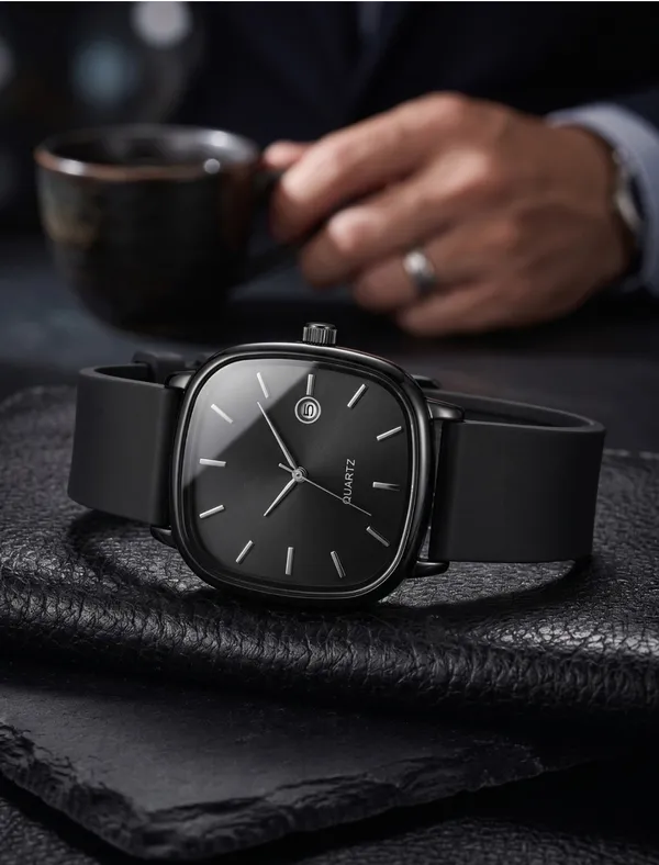 Black_Square_Dial_Quartz_Watch_for_Men_And_Men