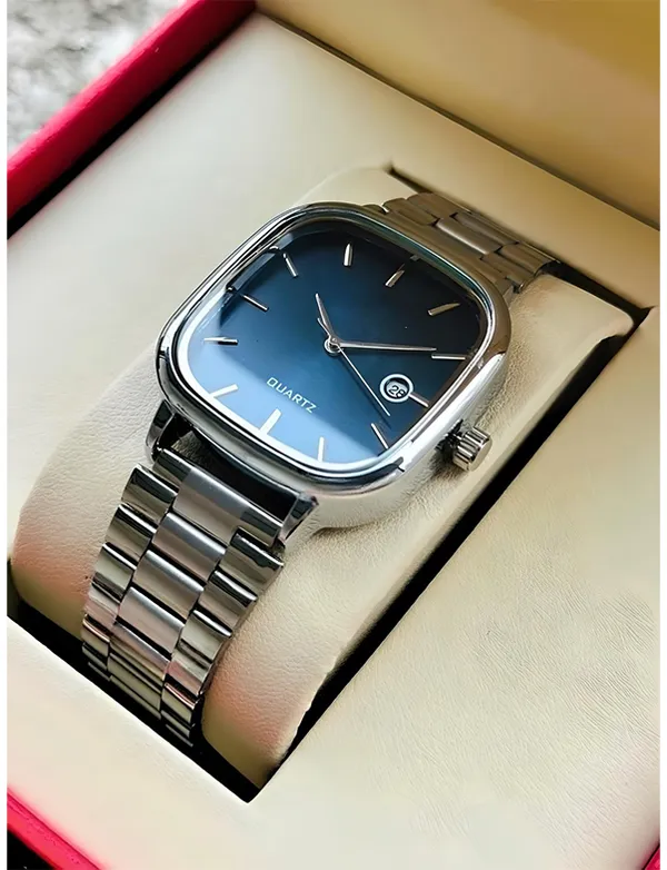 Silver_Metal_Bracelet_Square_Analog_Watch_for_Adults