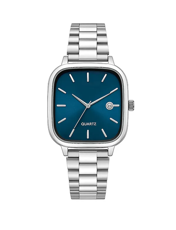 Silver_Metal_Bracelet_Square_Analog_Watch_for_Adults