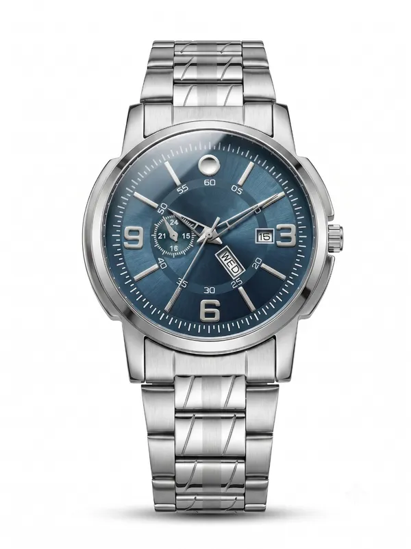 Silver_Stainless_Steel_Chronograph_Watch_For_Men