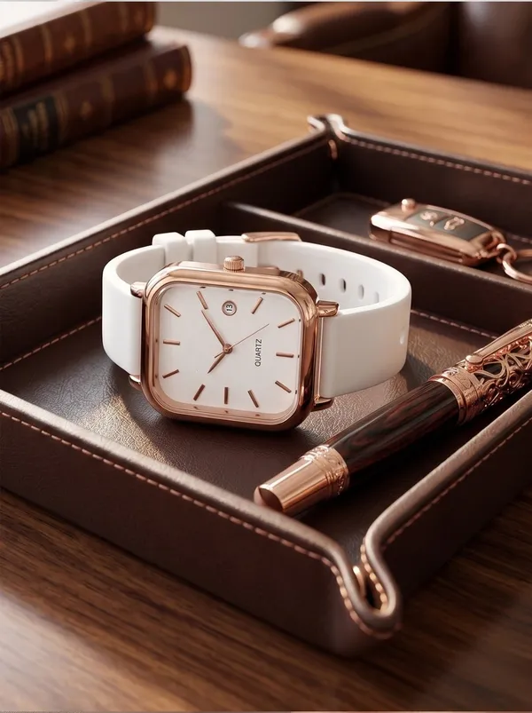 White_Strap_Rectangular_Analog_Watch_for_Women