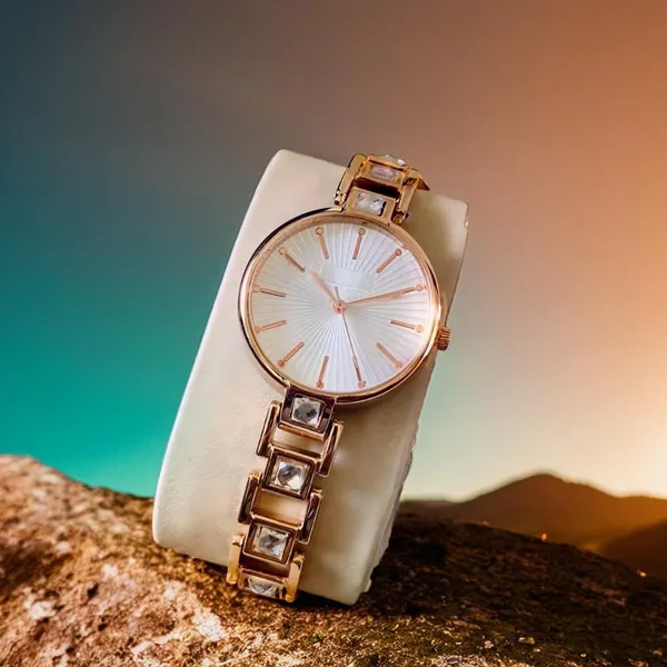 Gold_Tone_Analog_Bracelet_Watch_for_Women