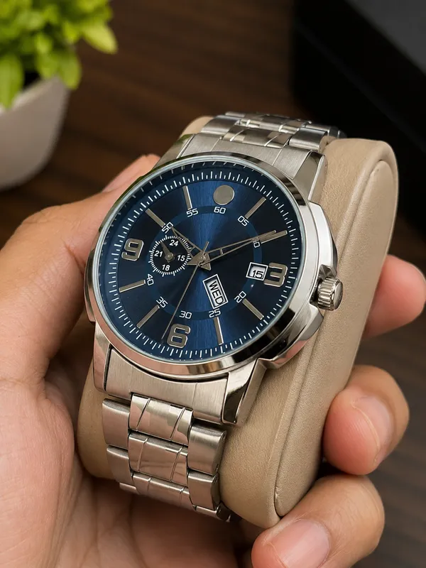 Silver_Stainless_Steel_Chronograph_Watch_For_Men