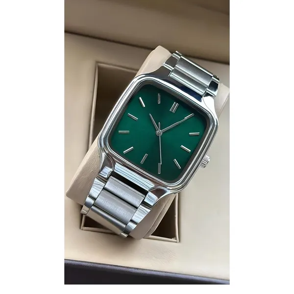 Silver_Metal_Square_Dial_Wrist_Watch