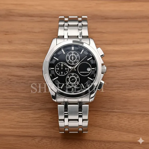 Silver_Stainless_Steel_Chronograph_Watch_for_Men
