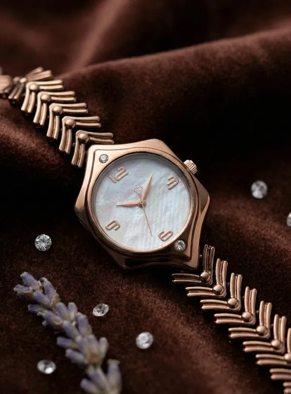 Rose_Gold_Tone_Bracelet_Analog_Watch_for_Women